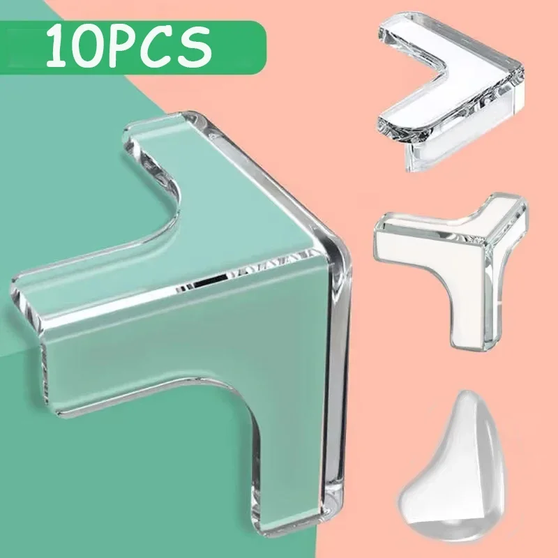 Furniture Hardware Manufacturer - 10 szt. Przezroczyste, antykolizyjne stoliki kawowe,