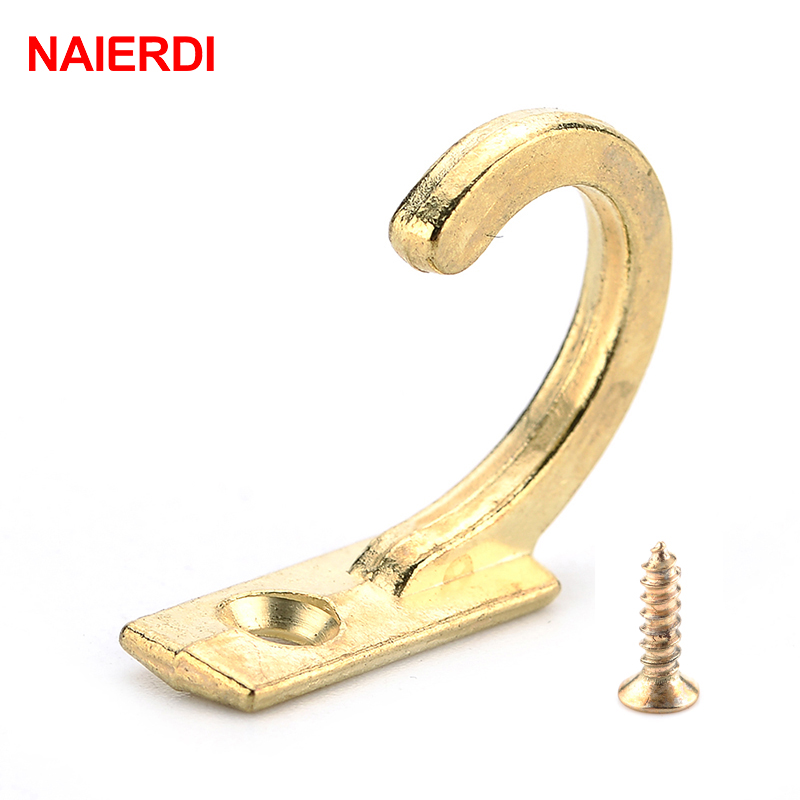 Furniture Hardware Manufacturer - NAIERDI 10 sztuk małe antyczne haki