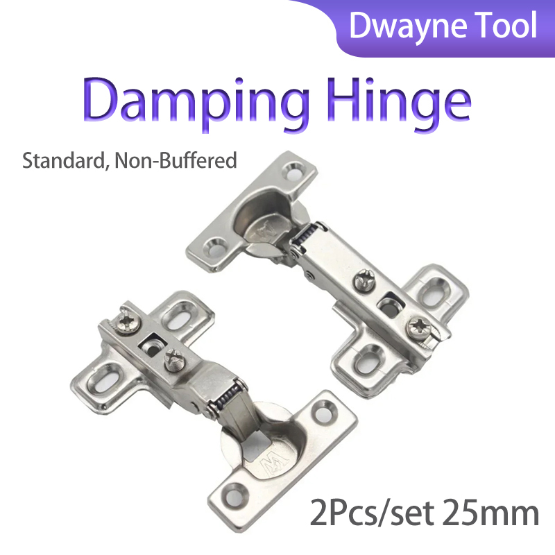 Cabinet Hinge Overlay - Zawiasy amortyzowane 2 szt./zestaw 25 mm,